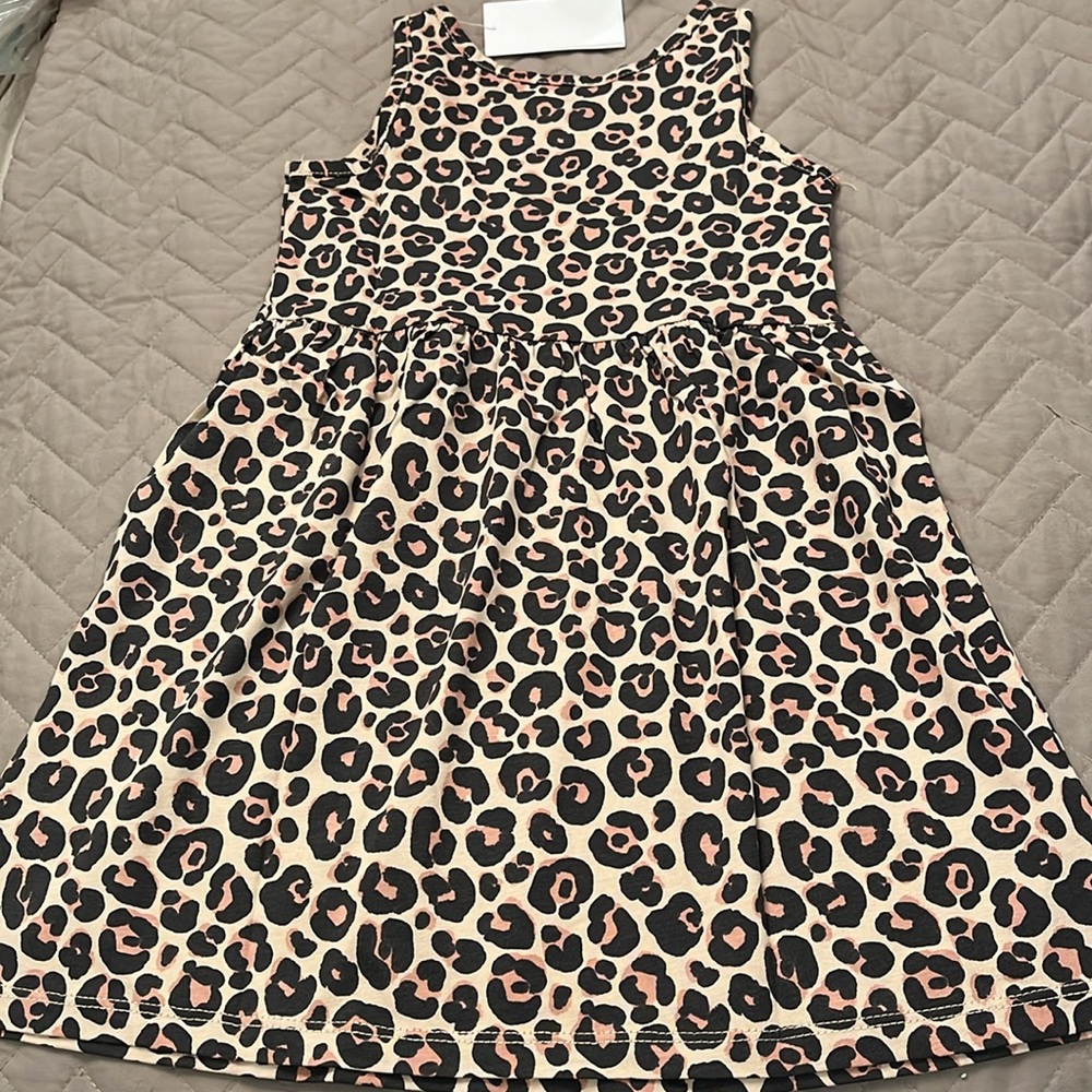 H&M Toddler's Leopard Print Sleeveless Dress/NWT/5T-6 - Picture 10 of 10